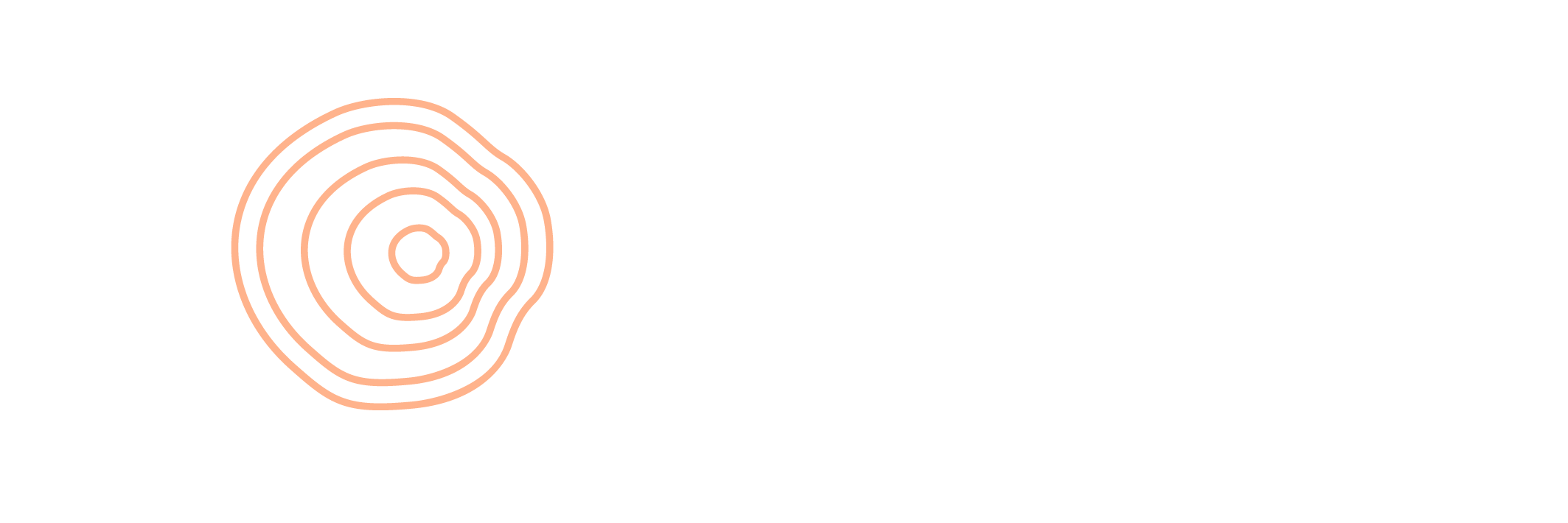 Logotyp för "WÅRH BEGRAVNINGSTJÄNSTER" med vit text och en orange symbol.
